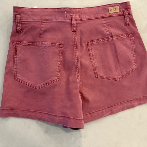 Paige Women’s Brooklyn Clay Sunset Vintage Denim Cut Off Shorts Size 30 - Picture 6 of 12